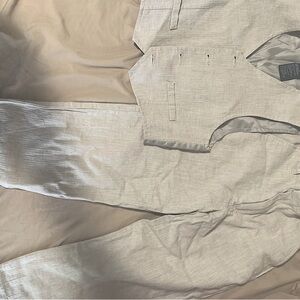 Boys Tan vest and pants size 6